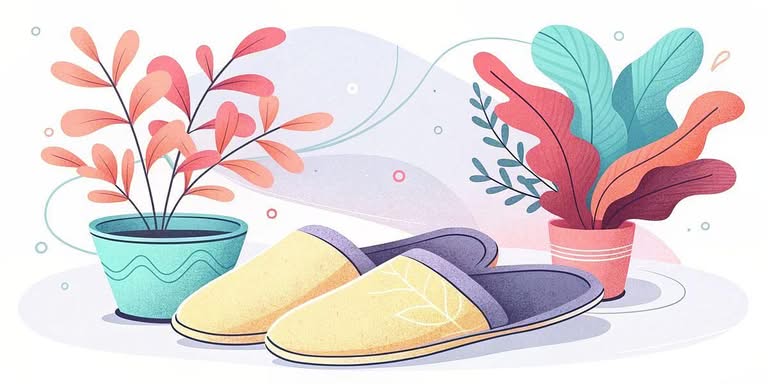 Step Softly: Supportive Slippers for Plantar Fasciitis